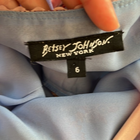 VINTAGE BETSEY JOHNSON SILK VELVET MIDI DRESS XS S 0 2 4 - Picture 2 of 2